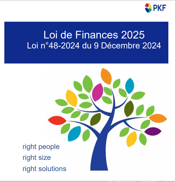 PKF Tunisie — Loi de finances 2025